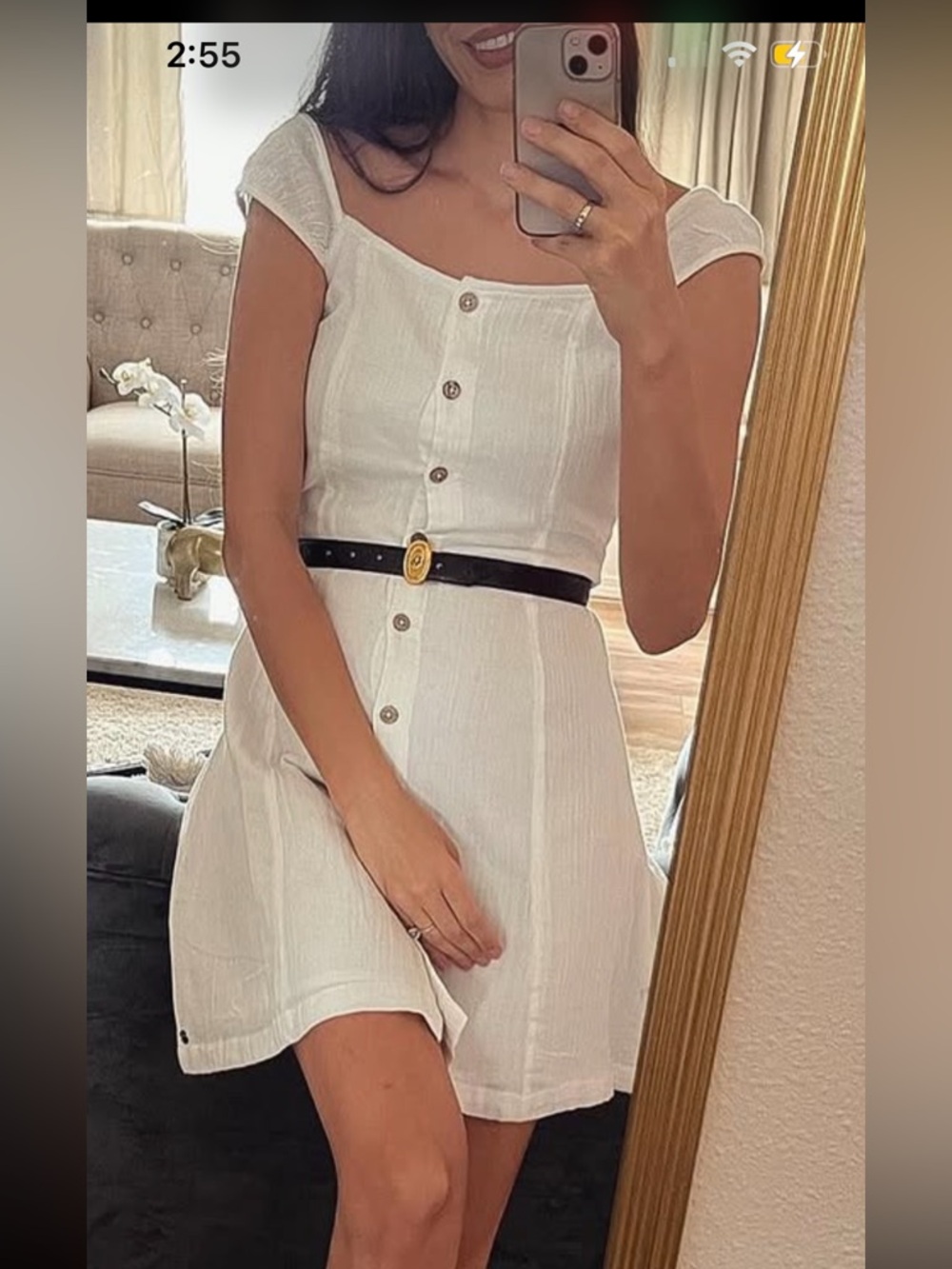 Roxy White dress
